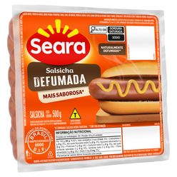 Salsicha SEARA Defumada 500g