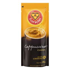 Café 3 CORAÇÕES Cappuccino Classic 20g