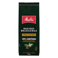 Café MELITTA Regiões Brasileiras Terras Capixabas 100% Canephora 250g