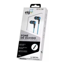 Fone de Ouvido com Fio ELG STR05BK