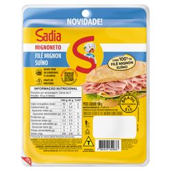 Embutido Suíno SADIA Mignoneto Filé Mignon 180g