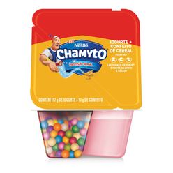 Iogurte Nestlé Chamyto® Morango com Cereais Coloridos 130G