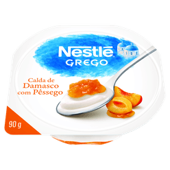 Iogurte Grego NESTLÉ Calda de Damasco Com Pêssego 90g