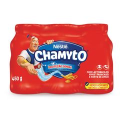 Leite Fermentado Nestlé Chamyto Tradicional Conjunto Com 6 Unidades 450g