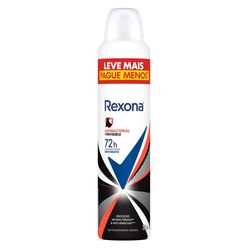 Desodorante Antitranspirante Aerosol REXONA Antibacterial+Invisible 250 ml