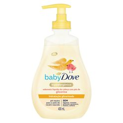 Sabonete Líquido DOVE Baby da Cabeça aos Pés Hidratação Glicerinada 400ml