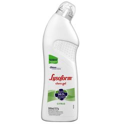 Desinfetante LYSOFORM Citrus Cloro Gel Bruto 500ml