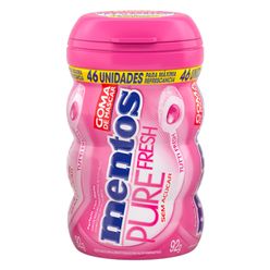 Goma de Mascar MENTOS Pure Fresh Tutti Frutti 92g