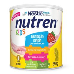 Complemento Alimentar NUTREN Kids Morango 350g