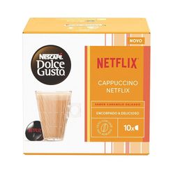 Café em Cápsula Nescafé Dolce Gusto Netflix 2 Caramelo Salgado 10 Cápsulas 170g