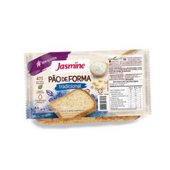 Pão JASMINE Tradicional sem Glúten 350g