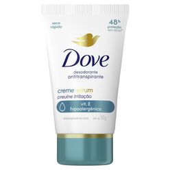 Desodorante DOVE Creme Sérum Vitamina E Hipoalergênico 50g