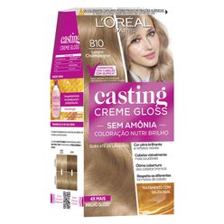 Coloração de Cabelo CASTING Gloss Louro Pérola 810