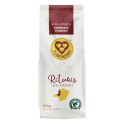 Café 3 CORAÇÕES 100% Arábica Rituais Cerrado Mineiro 250g