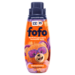 Amaciante de Roupas Concentrado FOFO Cheirosíssimo Laranja Vitorioso 500ml