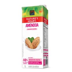 Bebida Vegetal NATURES HEART Amêndoa 1L