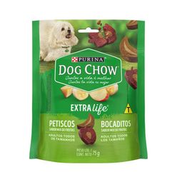 Petisco DOG CHOW Para Cães Snack Mix De Frutas Pacote 75g