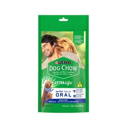 Petisco DOG CHOW Saúde Oral Cães Adultos Médios e Grandes 80g