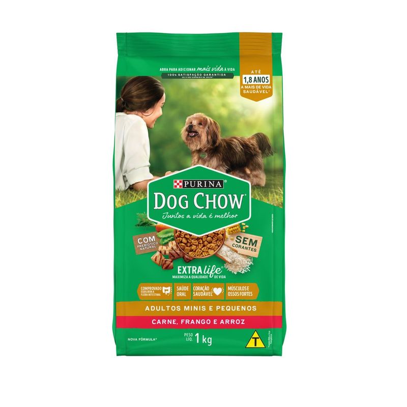 7891000116678-NESTLE®PURINA®DOGCHOW®Extralife®RacaoSecaparaCaesAdultosMinis-PequenosFrangoeArroz1kg-1.jpg