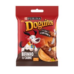 Petisco Doguitos Para Cães Bifinho Carne Pacote 65g