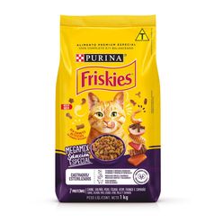 Alimento FRISKIES para Gatos Castrados Megamix Pacote 1kg