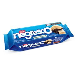 Biscoito NEGRESCO Recheado Baunilha Coberto com Chocolate Branco 103g