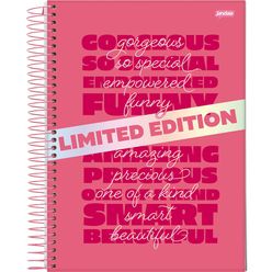 Caderno JANDAIA Espiral Be Bold 160 Folhas