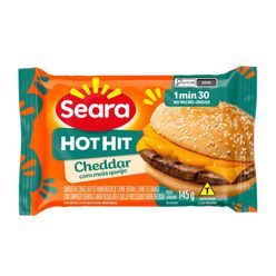 Hot Hit Seara X Burguer Com Cheddar 145g