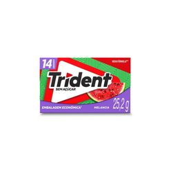 Chiclete TRIDENT Melancia 25,2g - Embalagem Econômica 14 unid.