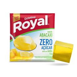 Gelatina em pó ROYAL zero açúcar abacaxi 12g