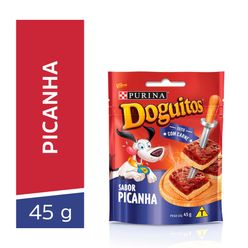 Petisco Doguitos Para Cães Snack Picanha Pacote 45g