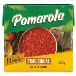 Molho de Tomate POMAROLA Tradicional 520g TP