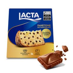 Panettone LACTA Gotas de Chocolate Ao Leite 400g