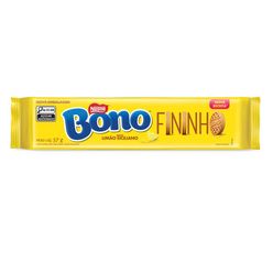 Biscoito BONO Recheado Fininho Limão Siciliano 57g