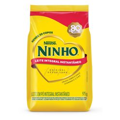 Leite em Pó Ninho Integral Instantâneo Sachê 975g