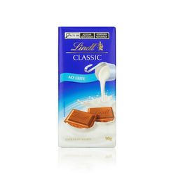 Chocolate LINDT Classic Tablete Ao Leite 90g