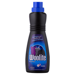 Lava Roupa Líquido WOOLITE Roupas Pretas e Escuras 450ml