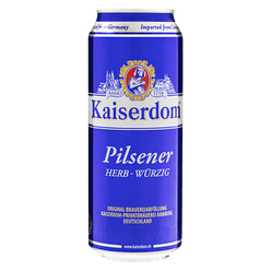 Cerveja Alemã KAISERDOM Pilsner Premium 500ml