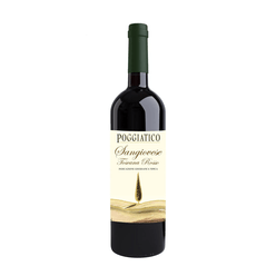 Vinho Tinto Italiano POGGIATICO Sangiovese 750ml