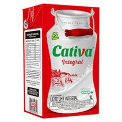 Leite CATIVA PAST Integral 1L