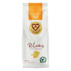 Café 3 CORAÇÕES 100% Arábica Rituais Sul de Minas 250g