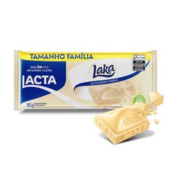 Chocolate BRANCO LACTA Laka 165g