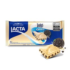 Chocolate BRANCO LACTA Laka Oreo 80g