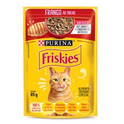 Ração úmida FRISKIES Para Gatos Frango Ao Molho Sachet 85g