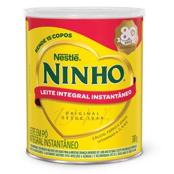 Leite em Pó NINHO Integral Instantâneo Lata 380g