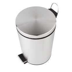 Lixeira Pedal 12L Inox Fosco - A\CASA
