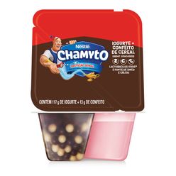 Iogurte Nestlé CHAMYTO® Morango com Cereais de Chocolate 130G