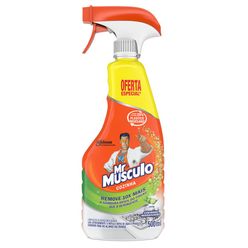 Limpador MR MÚSCULO Cozinha Limão 500ml Grátis 30%