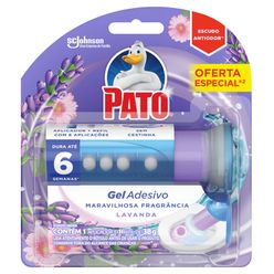 Refil Sanitário Pato Gel Adesivo Lavanda Grátis Aplicador