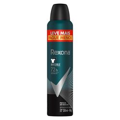 Antitranspirante Aerosol Rexona Men Invisible 250 ml